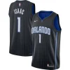 Magnifico Fantastico Jonathan Isaac Orlando Magic Nike Youth Swingman Jersey Icon Edition Black per i Fan Veri