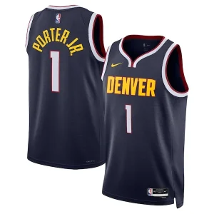 Classico Michael Porter Jr. Denver Nuggets Nike Unisex Swingman Jersey Icon Edition Navy per i Fan Veri