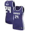 Bellissimo Pratico Trendy Buddy Hield Sacramento Kings adidas Women's Road Replica Jersey Purple per i Fan Veri