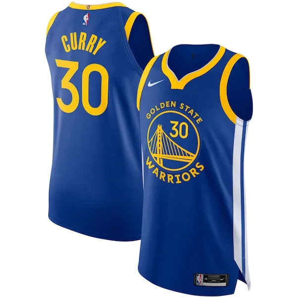 Delizioso Gorgeous Stephen Curry Golden State Warriors Nike Authentic Jersey Association Edition Royal per i Fan Veri
