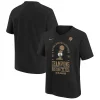Duraturo Boston Celtics Nike Youth 18 Time NBA Finals Champions Locker Room T Shirt Black per i Fan Veri