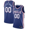 Fascinante Stupendo Philadelphia 76ers Nike Swingman Custom Jersey Blue Icon Edition per i Fan Veri