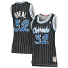 Pratico Shaquille O'Neal Orlando Magic Women's 1995/96 Hardwood Classics Swingman Jersey Black per i Fan Veri
