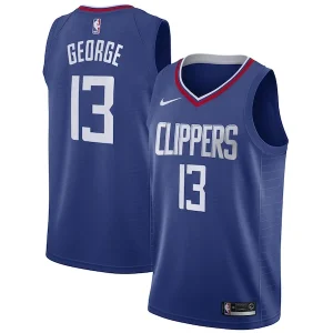 Sofisticato Accattivante Versatile Paul George LA Clippers Nike 2019/20 Swingman Jersey Blue Icon Edition per i Fan Veri