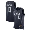 Gorgeous Classico Elegante Paul George LA Clippers Nike Unisex 2023/24 Swingman Jersey Navy City Edition per i Fan Veri
