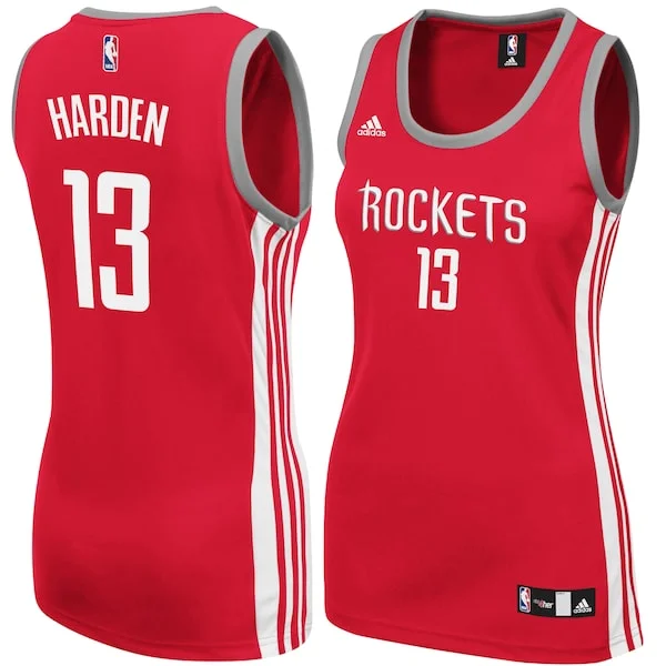 Meraviglioso Elegante Incantevole James Harden Houston Rockets adidas Women's Replica Jersey Red per i Fan Veri
