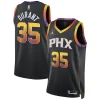 Magnifico Kevin Durant Phoenix Suns Jordan Brand Unisex Swingman Jersey Statement Edition Black per i Fan Veri