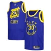 Fascinante Delizioso Stephen Curry Golden State Warriors Nike Swingman Player Jersey Classic Edition Royal per i Fan Veri