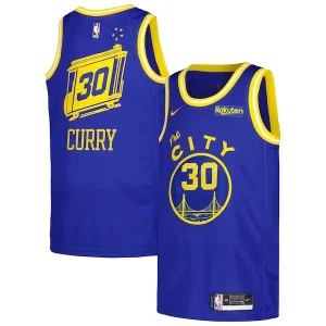 Fascinante Delizioso Stephen Curry Golden State Warriors Nike Swingman Player Jersey Classic Edition Royal per i Fan Veri