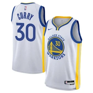 Fantastico Stephen Curry Golden State Warriors Nike Youth Swingman Jersey Association Edition White per i Fan Veri